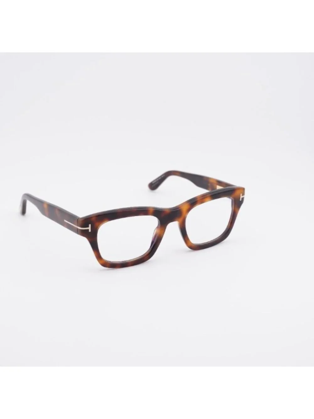 Tom Ford FT6036-B 053 Eyeglasses Blonde Havana 52mm Square Frame